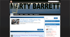 Desktop Screenshot of martybarrett.com